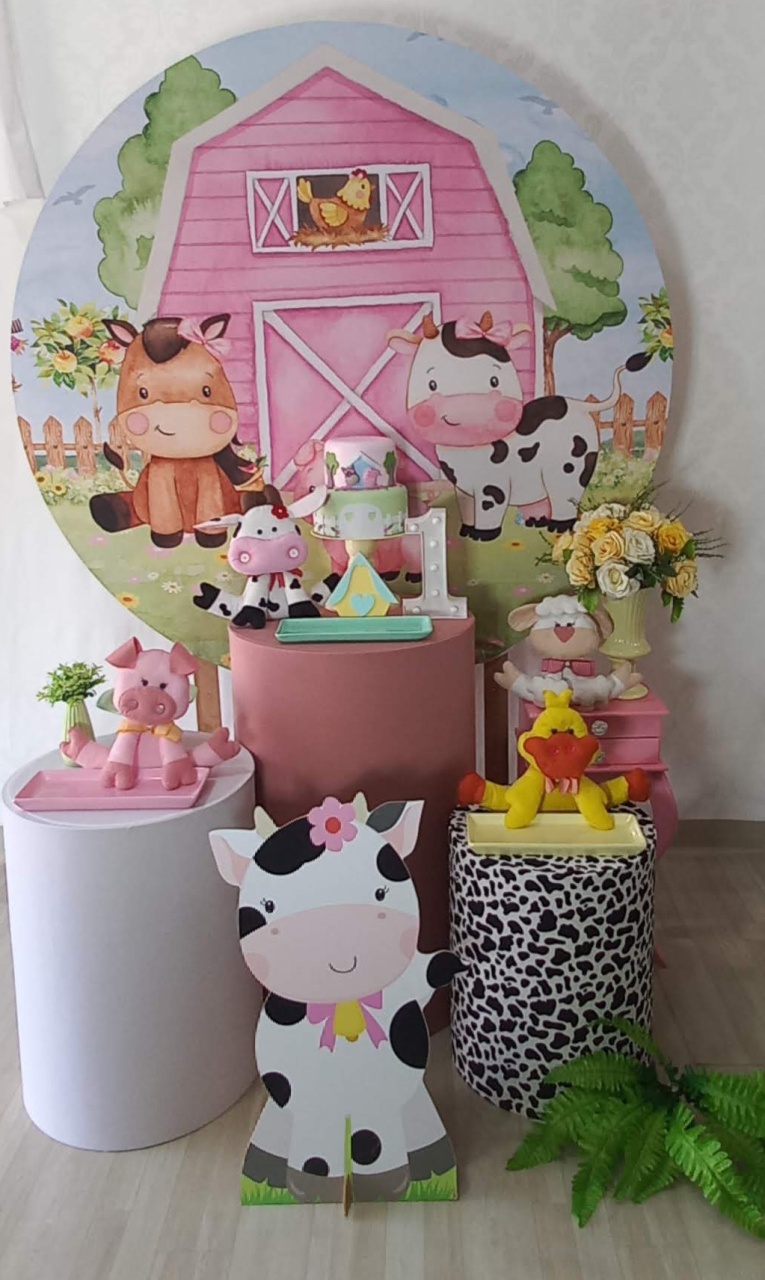 Fazendinha Rosa Carinho  - Decorar  Festas e Locacoes