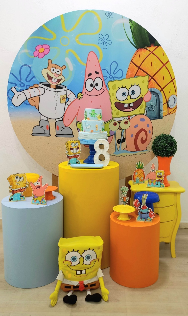Bob Esponja - Decorar  Festas e Locacoes