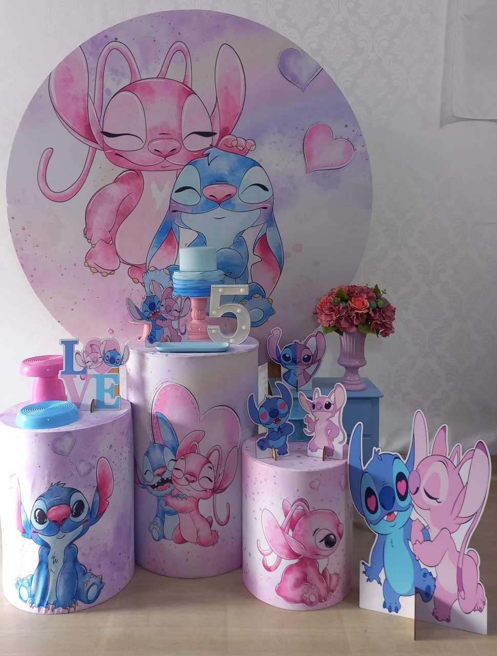 Stich3 Carinho - Decorar  Festas e Locacoes