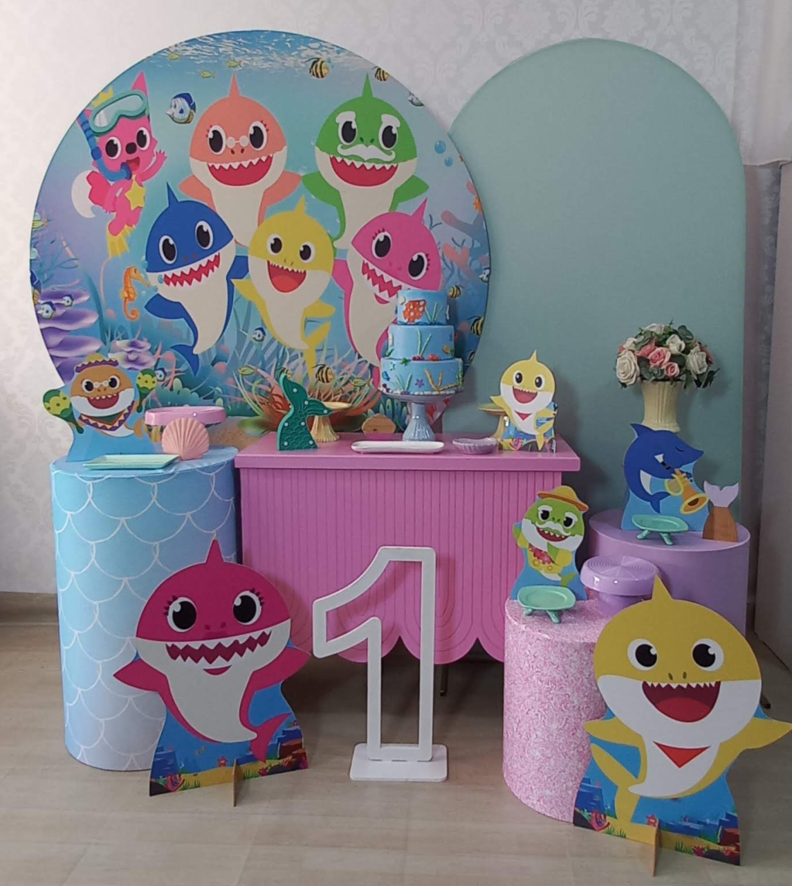 Baby Shark  - Decorar  Festas e Locacoes