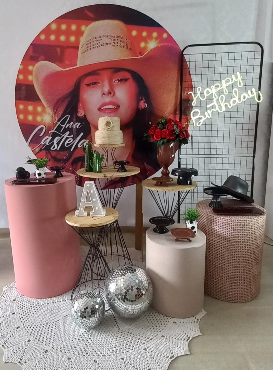 Ana Castela Kit Luxo  - Decorar  Festas e Locacoes
