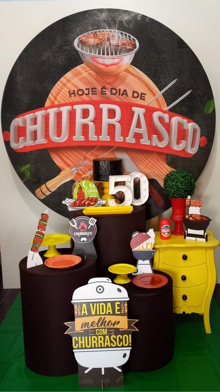 Churrasco Carinho  - Decorar  Festas e Locacoes