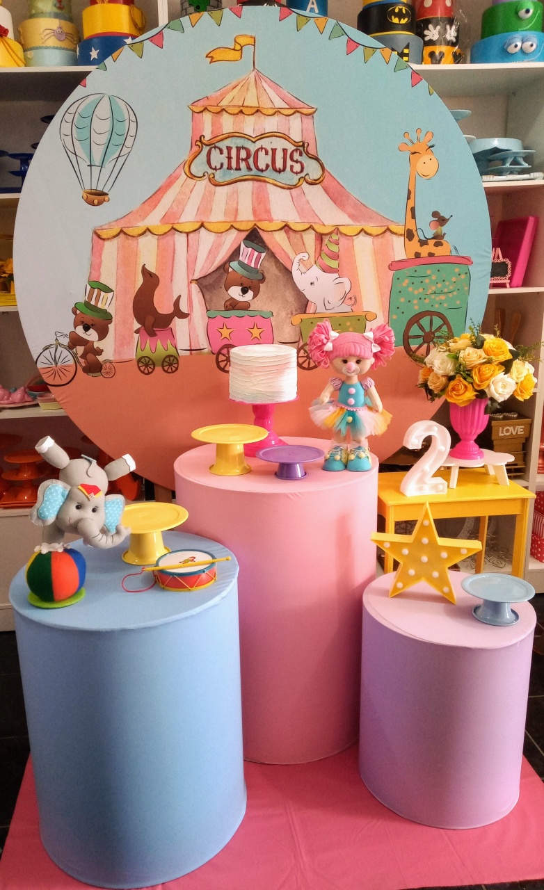 Circo Rosa Carinho  - Decorar  Festas e Locacoes