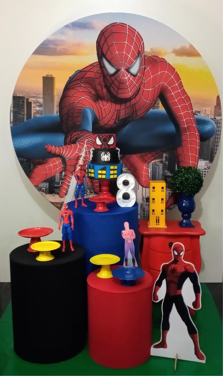 Carinho Homem Aranha  - Decorar  Festas e Locacoes