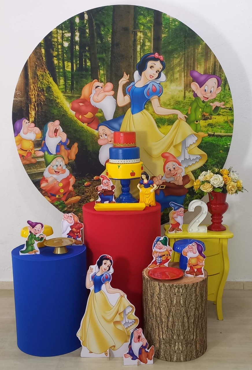 Branca de Neve Carinho  - Decorar  Festas e Locacoes