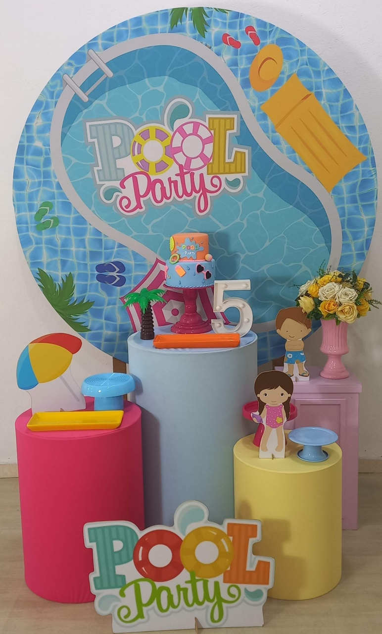 Pool Party Carinho  - Decorar  Festas e Locacoes