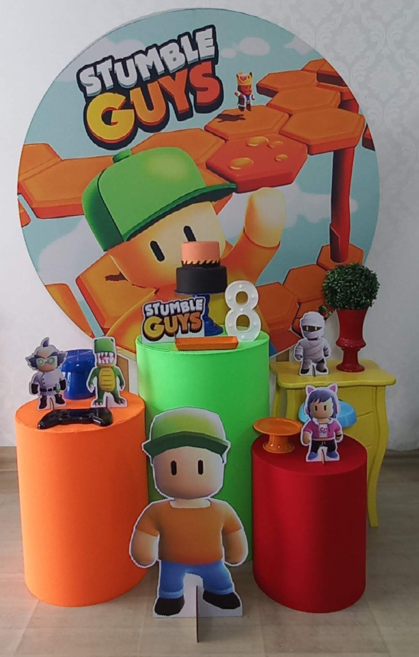 Stamble Guys Carinho  - Decorar  Festas e Locacoes