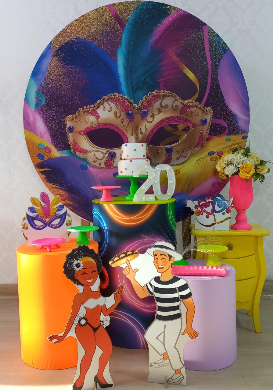 Carnaval1 Carinho  - Decorar  Festas e Locacoes