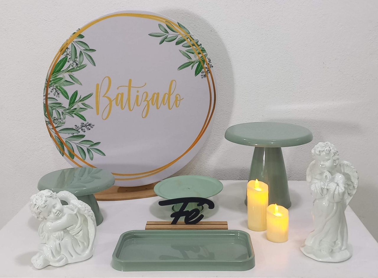 Mini Kit Batizado  - Decorar  Festas e Locacoes
