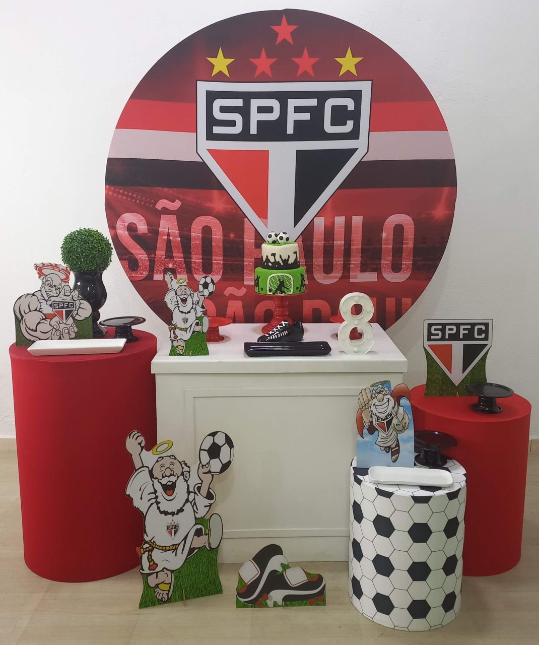 Futebol Sao Paulo  - Decorar  Festas e Locacoes