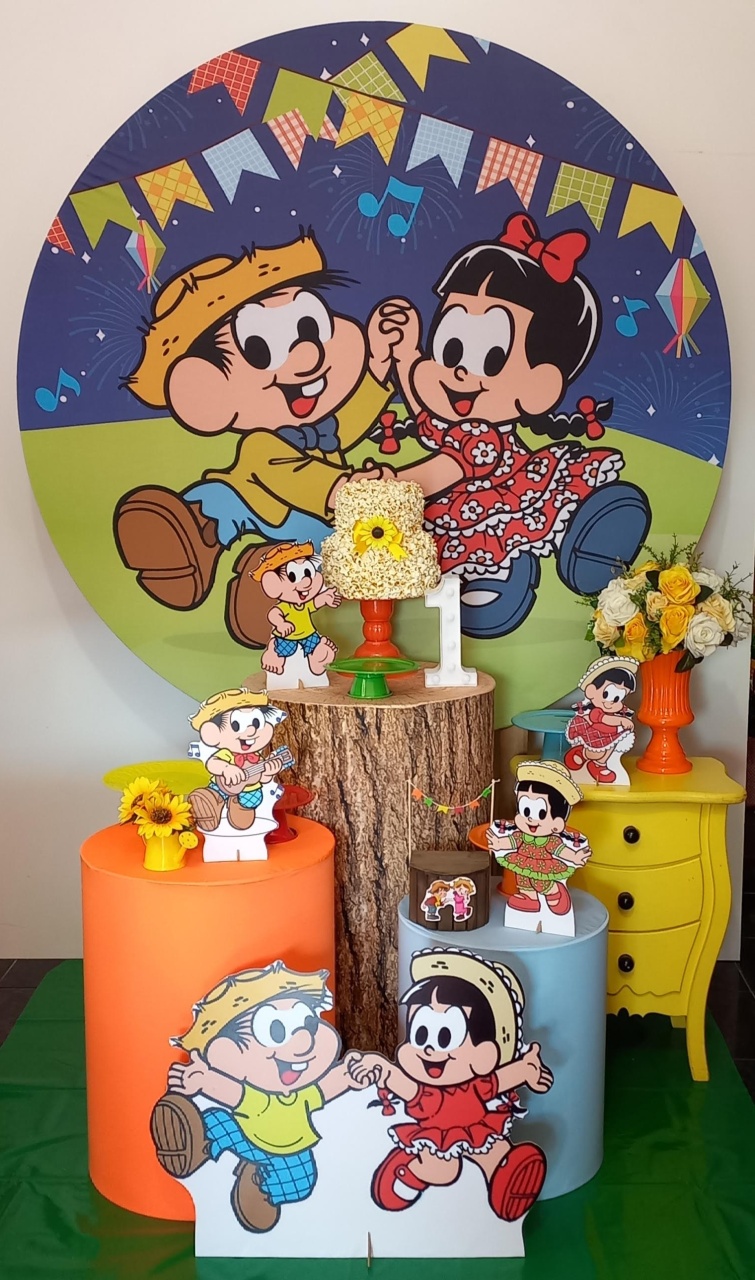 Chico Bento E Rosinha Carinho  - Decorar  Festas e Locacoes