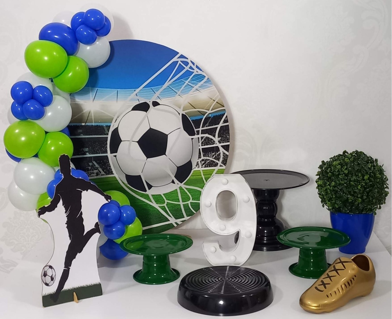 Mini Kit Futebol - Decorar  Festas e Locacoes