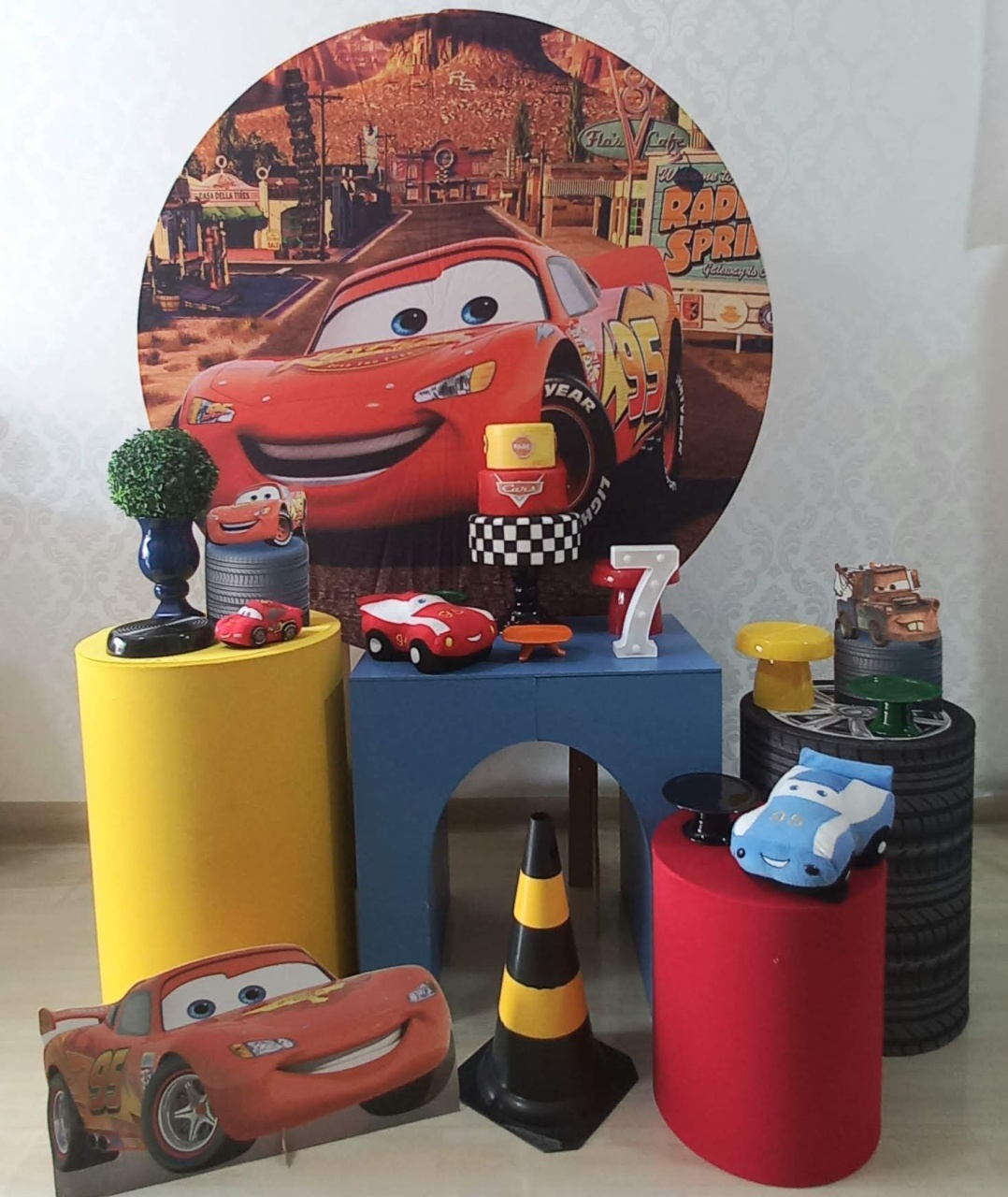 Kit Amor Carros  - Decorar  Festas e Locacoes