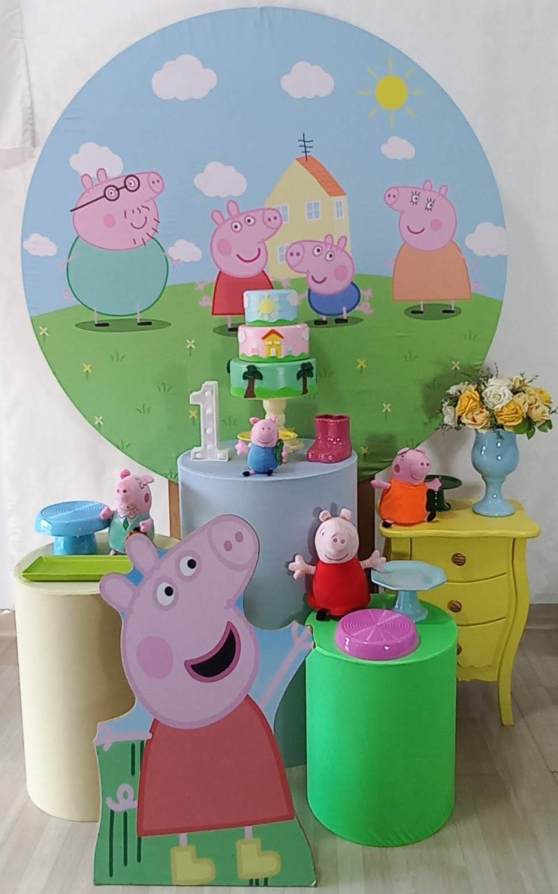 Peppa Pig Carinho  - Decorar  Festas e Locacoes
