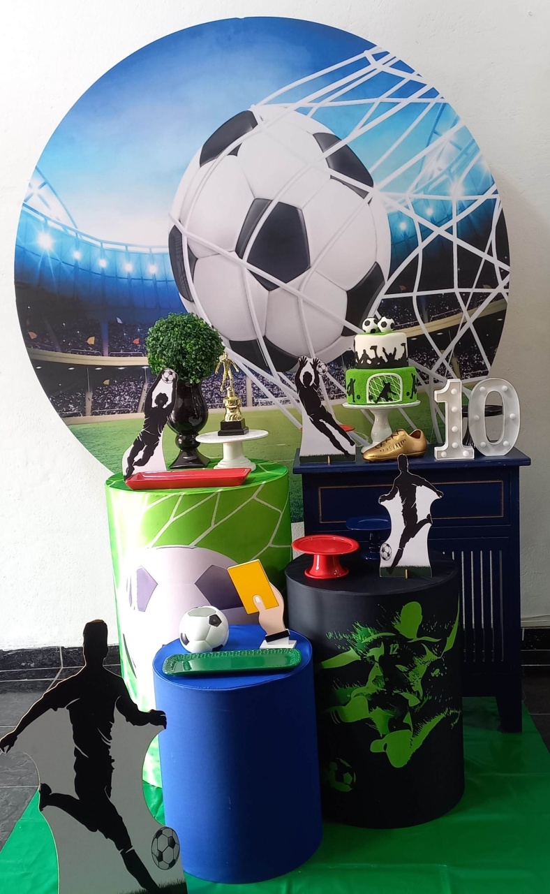 Kit Amor Bola Na Rede  - Decorar  Festas e Locacoes
