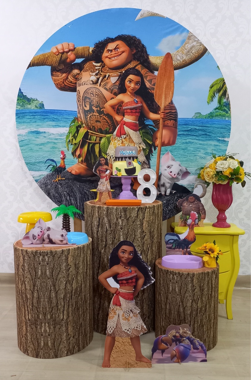 Moana Adulta Carinho  - Decorar  Festas e Locacoes