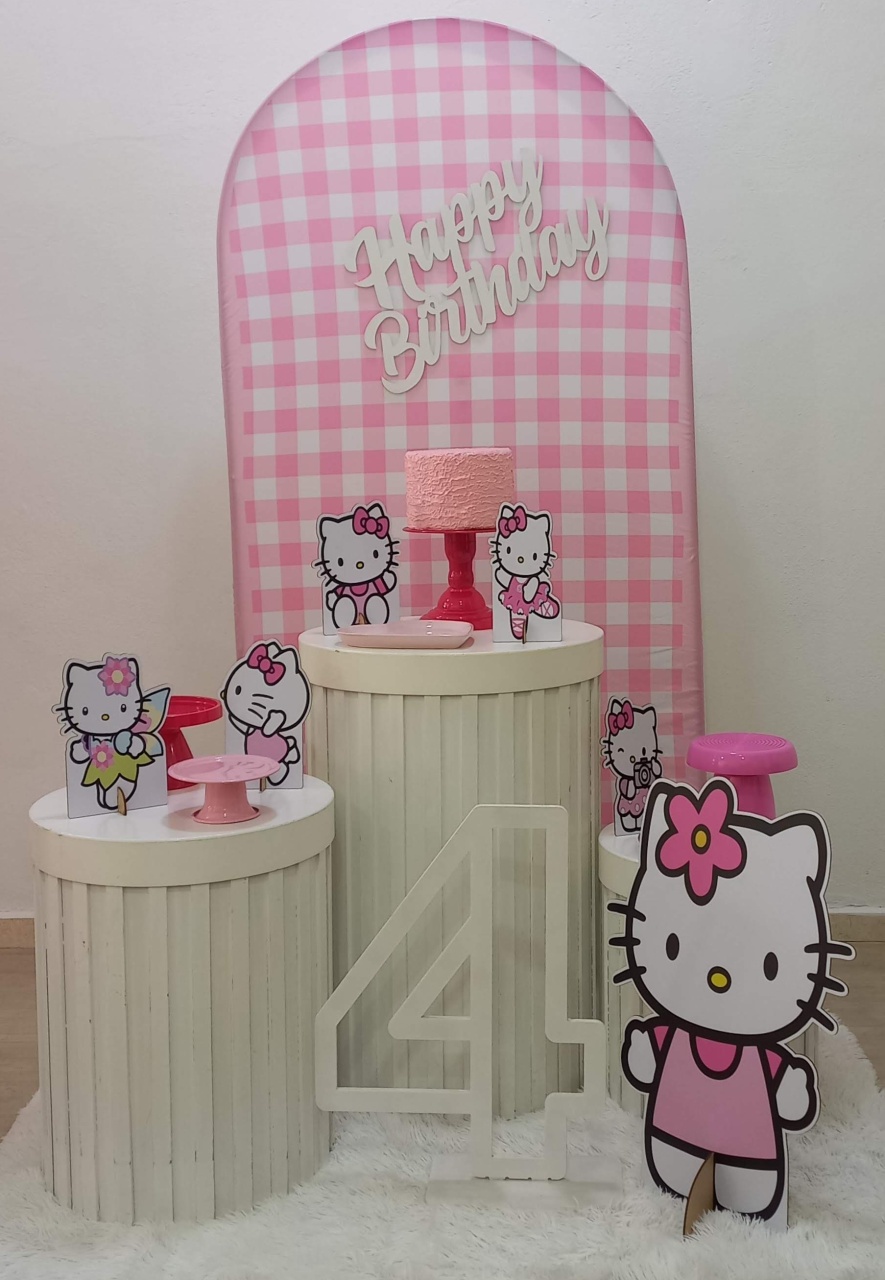 Romano Hello Kitty - Decorar  Festas e Locacoes
