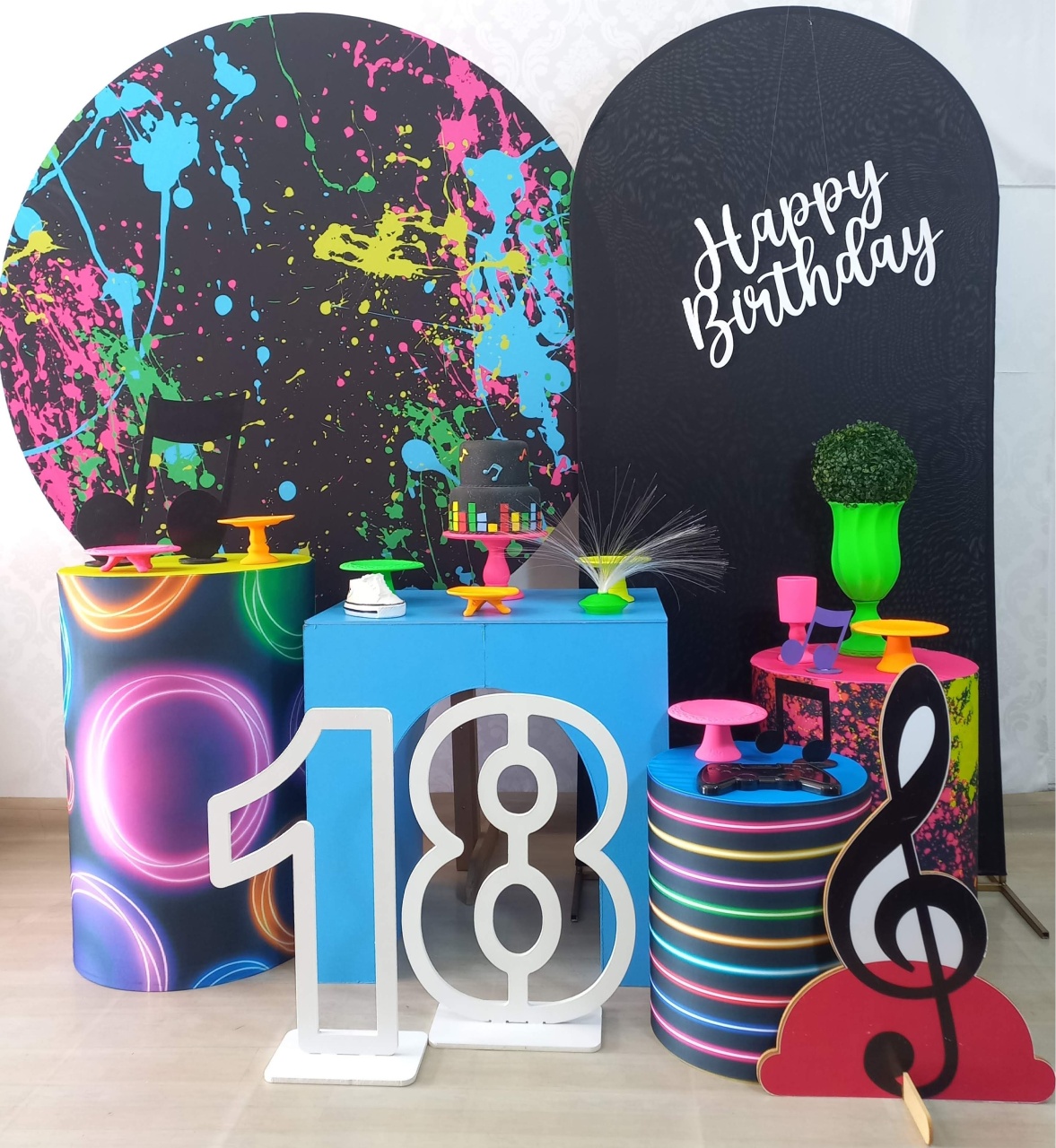 Neon Luxo1 - Decorar  Festas e Locacoes