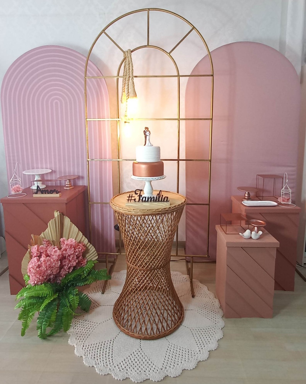 Boho Com Portal Janela - Decorar  Festas e Locacoes