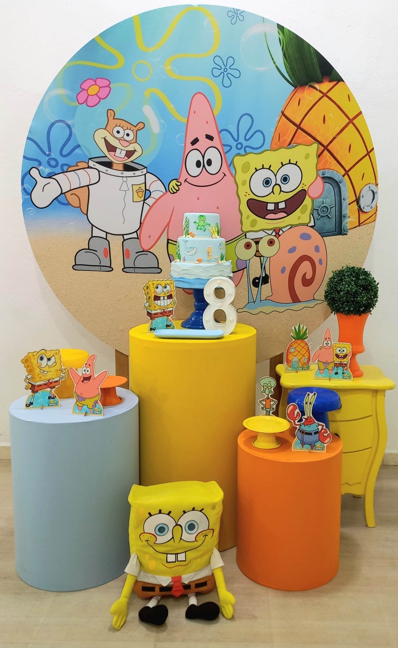 Bob Sponja Carinho  - Decorar  Festas e Locacoes