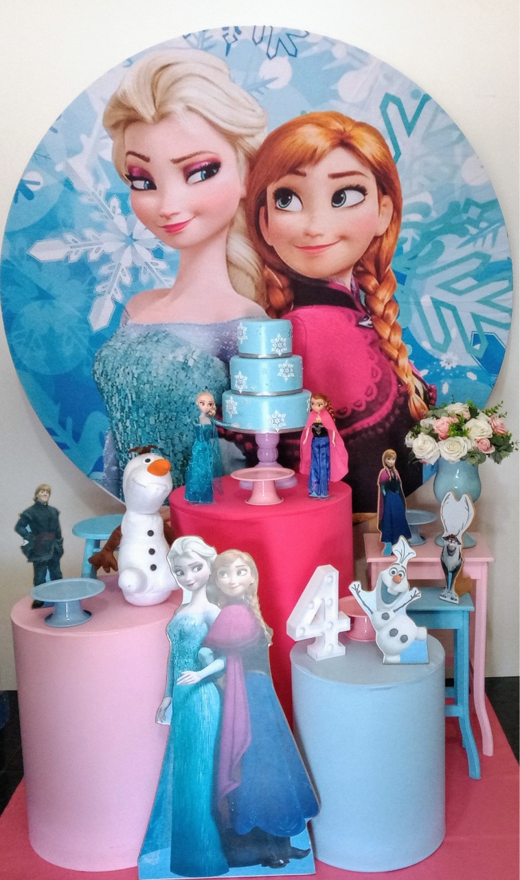 Frozen Carinho  - Decorar  Festas e Locacoes
