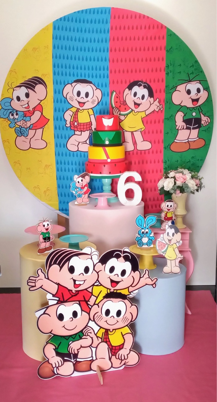 Turma da Monica Carinho  - Decorar  Festas e Locacoes
