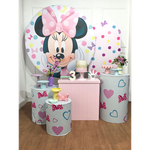 Minnie Rosa Com Poá - Ouro - imagem 1