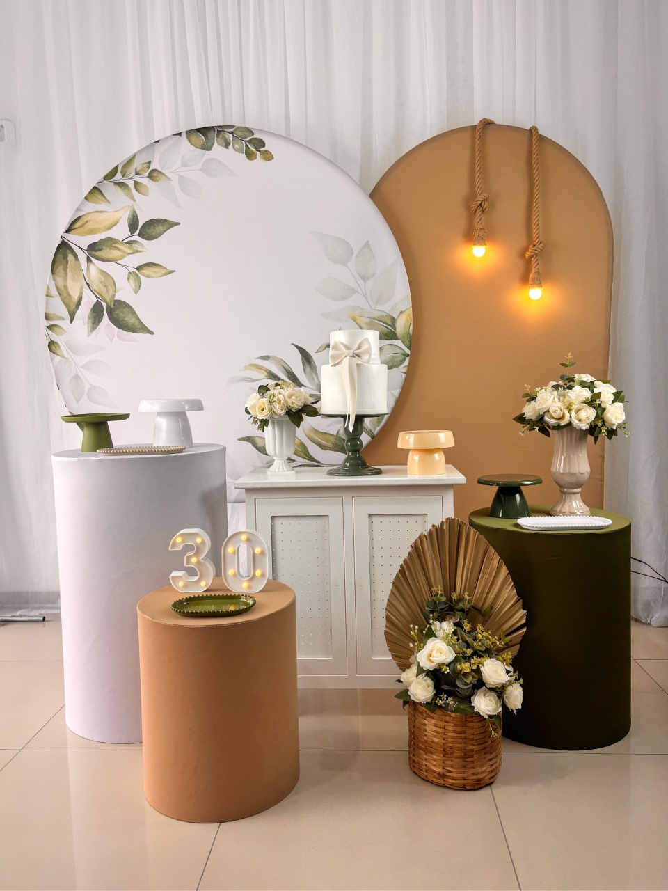 Verde Floral  - Ouro R   - Tetris Festa 