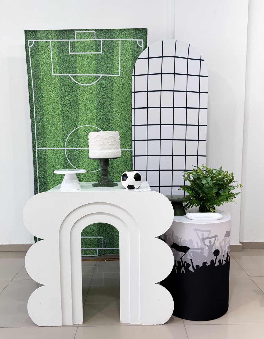 Futebol Clean Verde - Tetris Festa 