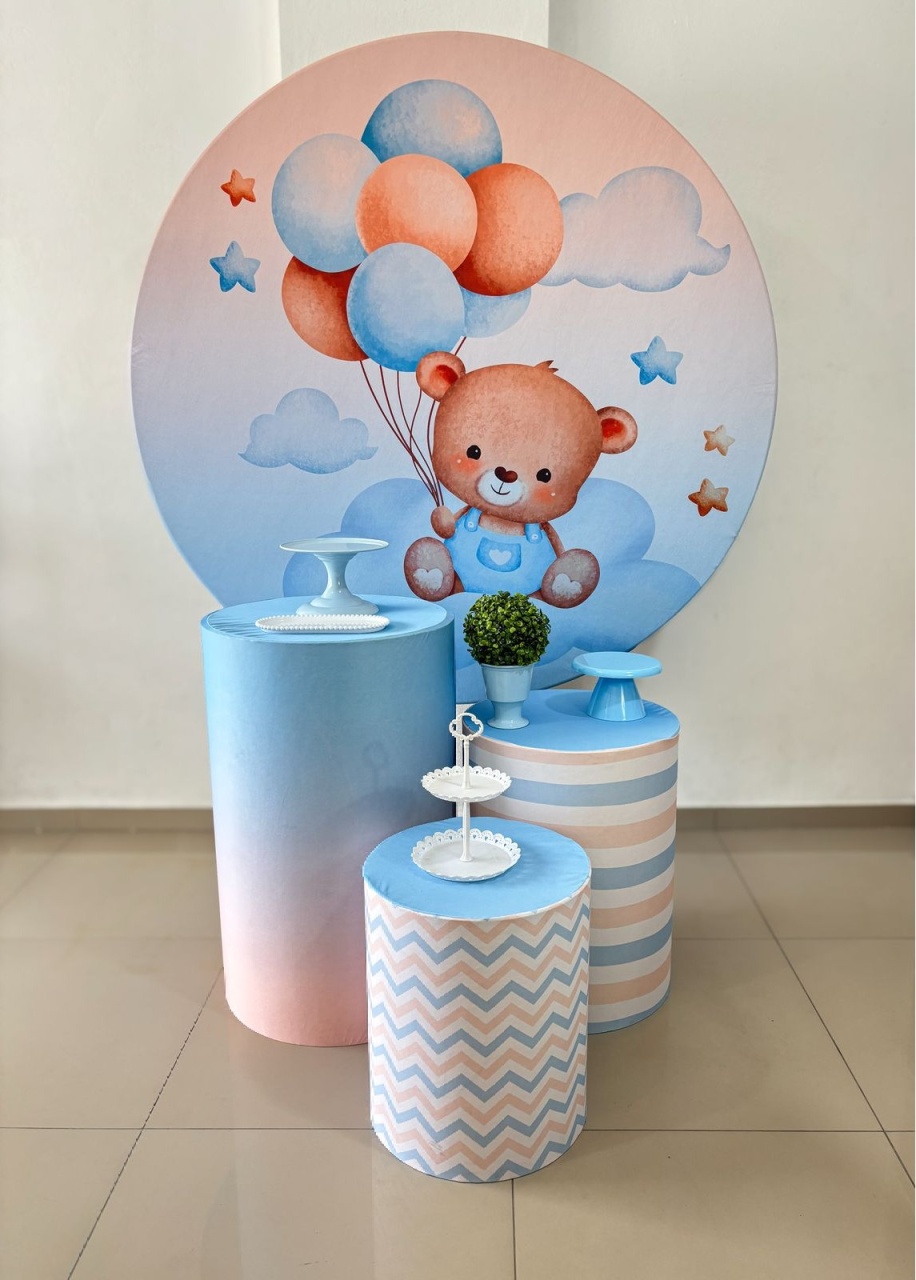 Chá de Bebe Azul  - Promocional - Tetris Festa 