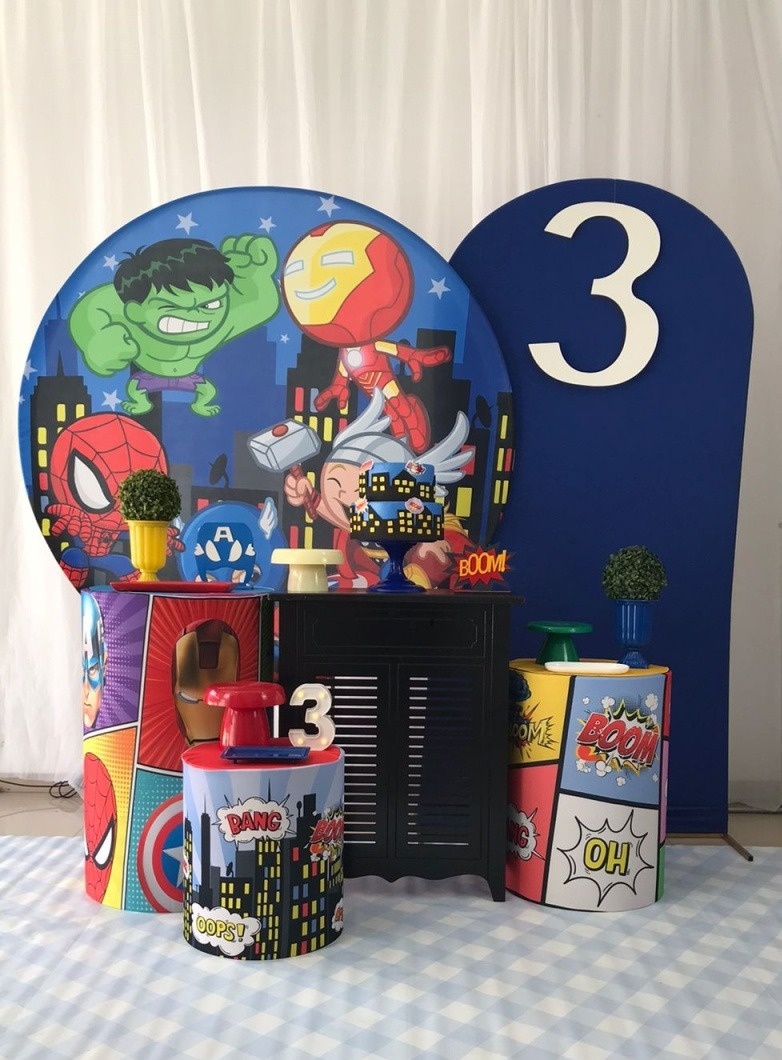 Vingadores Baby - Ouro R  - Tetris Festa 