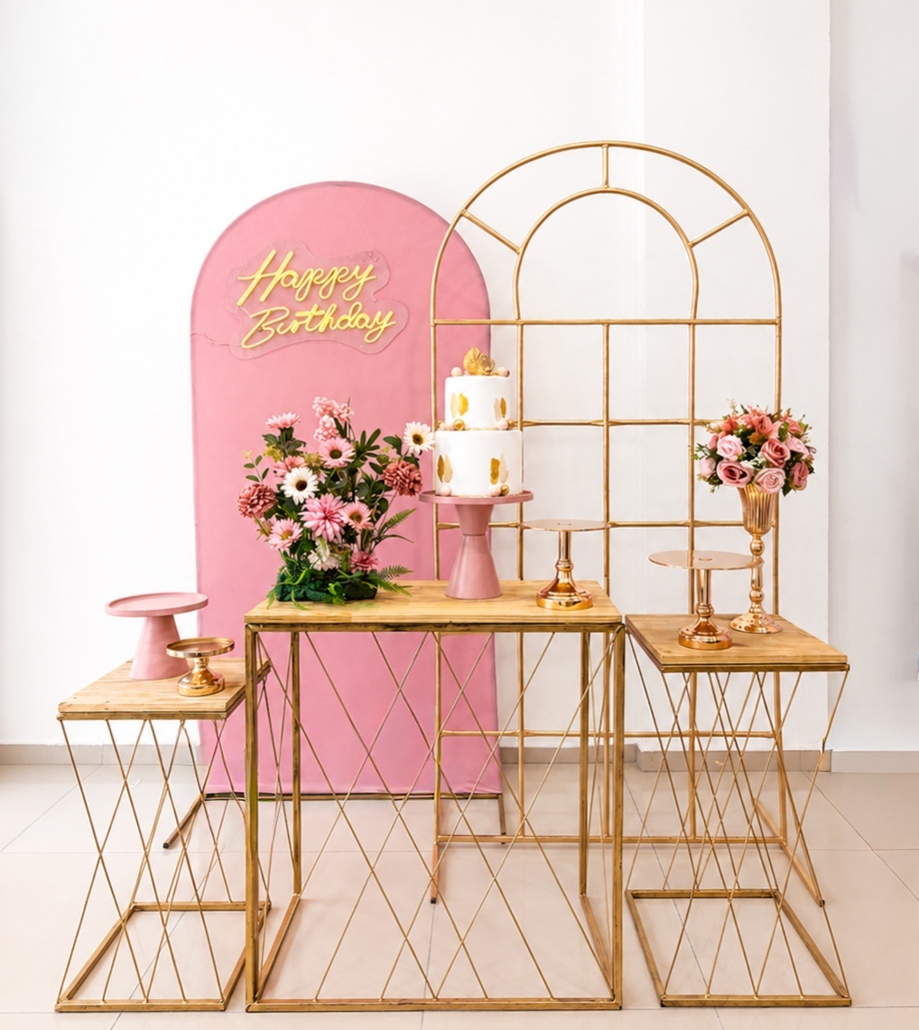 Star Luxo Rose - Adulto - Tetris Festa 
