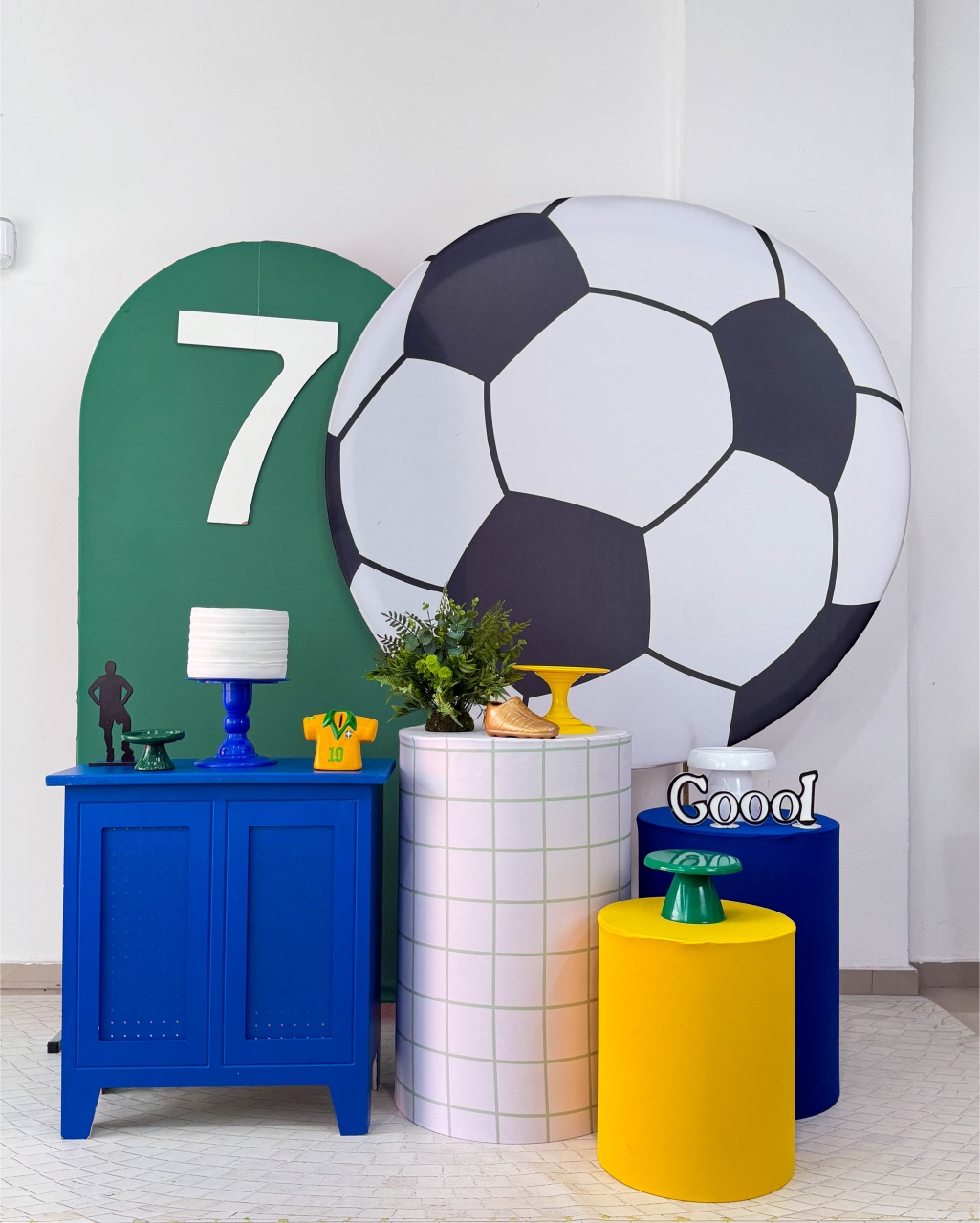 Bola Futebol- Ouro R - Tetris Festa 