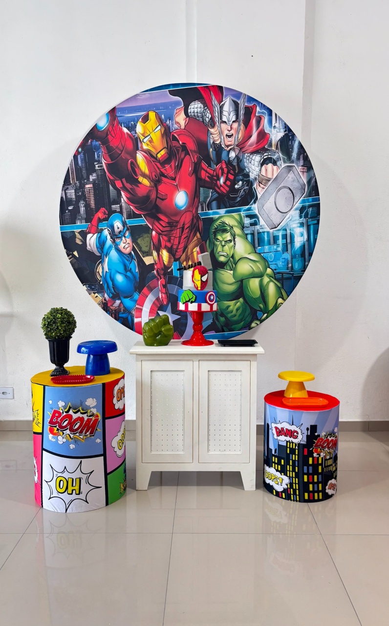 Vingadores - Prata - Tetris Festa 