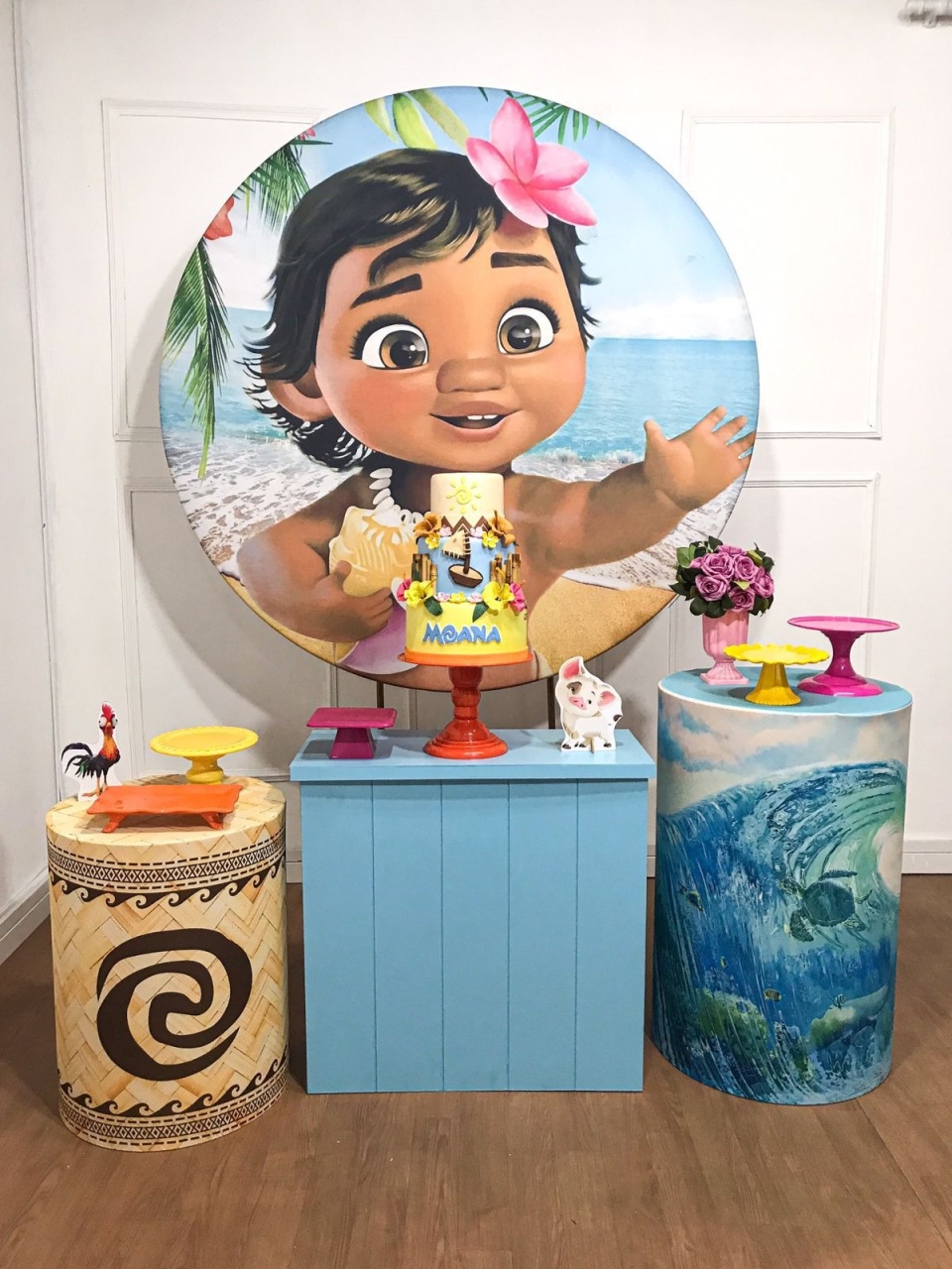 Moana Baby Prata  - Tetris Festa 