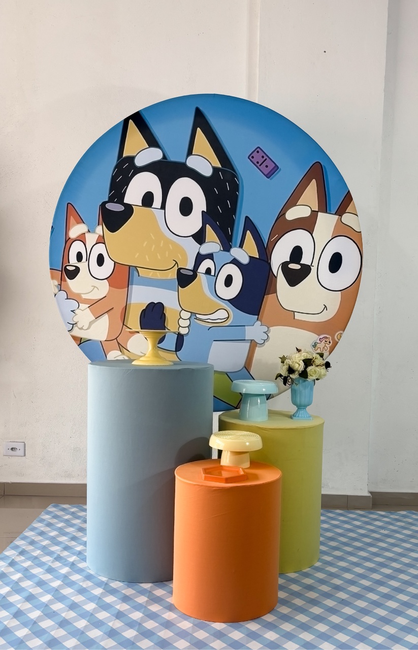 Bluey - Promocional - Tetris Festa 