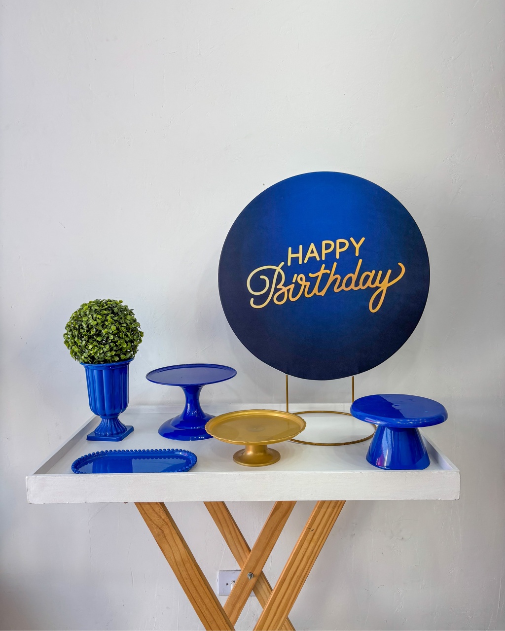 Mini Kit - Happy Birthday Azul - Tetris Festa 