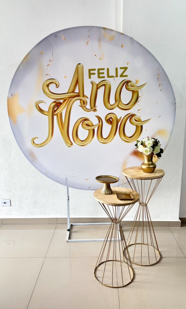 Decoração Feliz Ano Novo  - Tetris Festa 