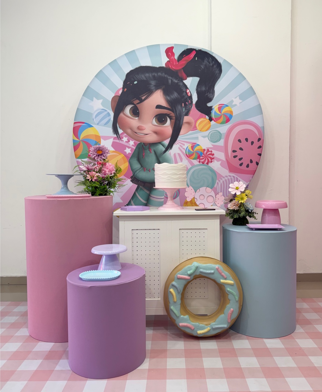 Mundo Doce Vanellope - Kit Ouro - Tetris Festa 