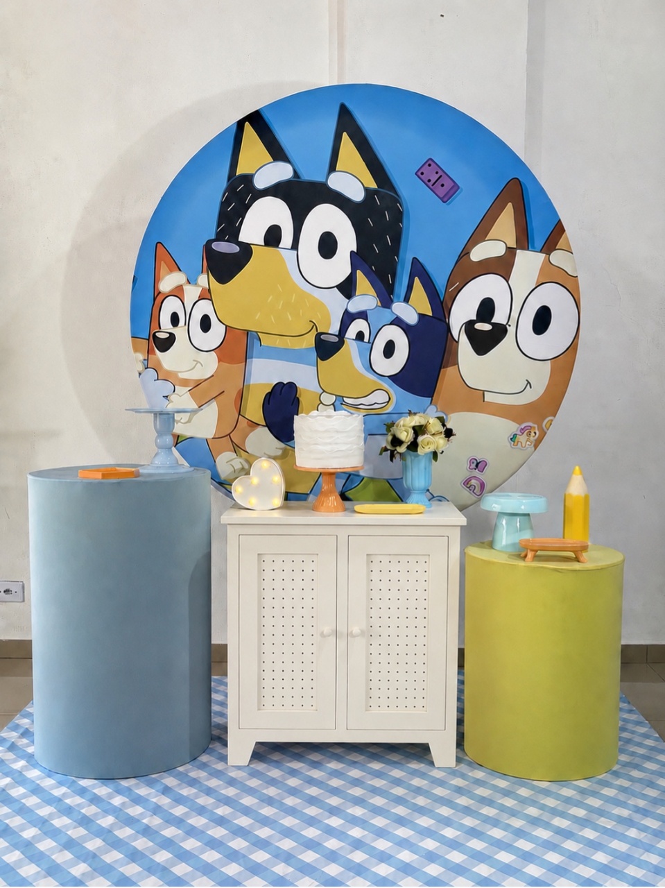 Bluey - Kit Prata - Tetris Festa 