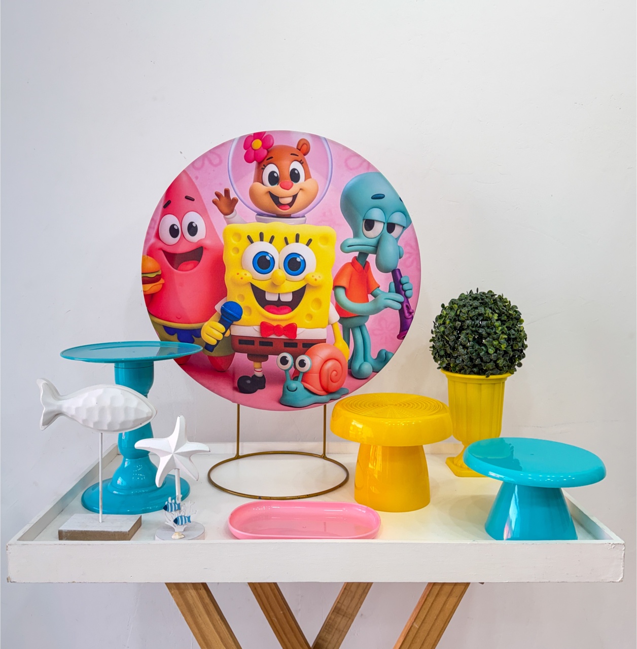 Mini Kit - Bob Esponja - Tetris Festa 