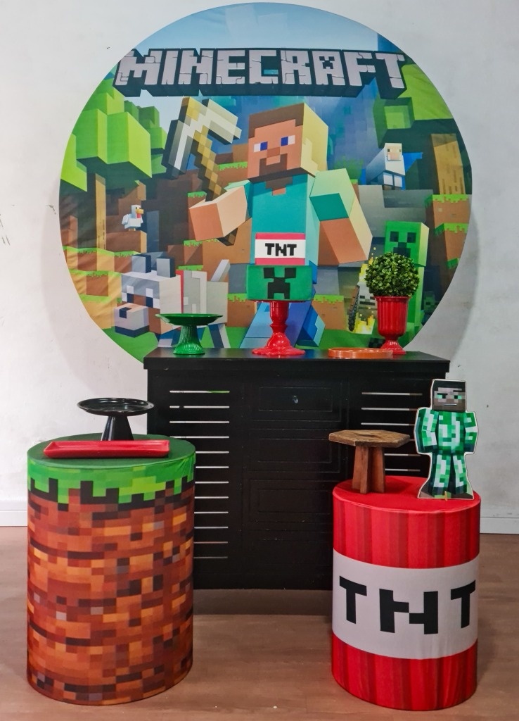 Minecraft - Prata  - Tetris Festa 