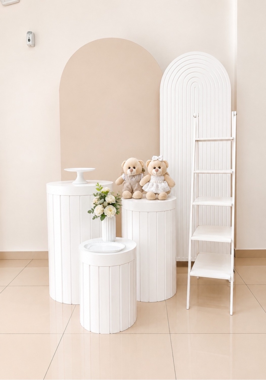 Chá Revelação - Bege - Tetris Festa 