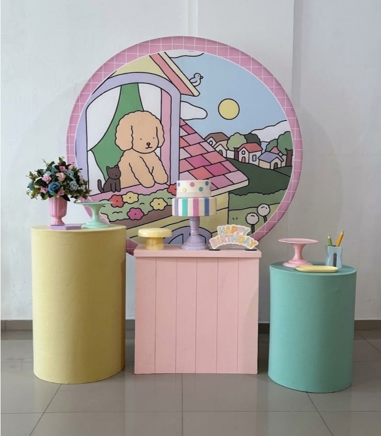 Bobbie Goods Rosa - Prata - Tetris Festa 