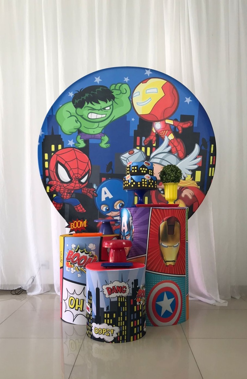 Vingadores Baby - Bronze - Tetris Festa 