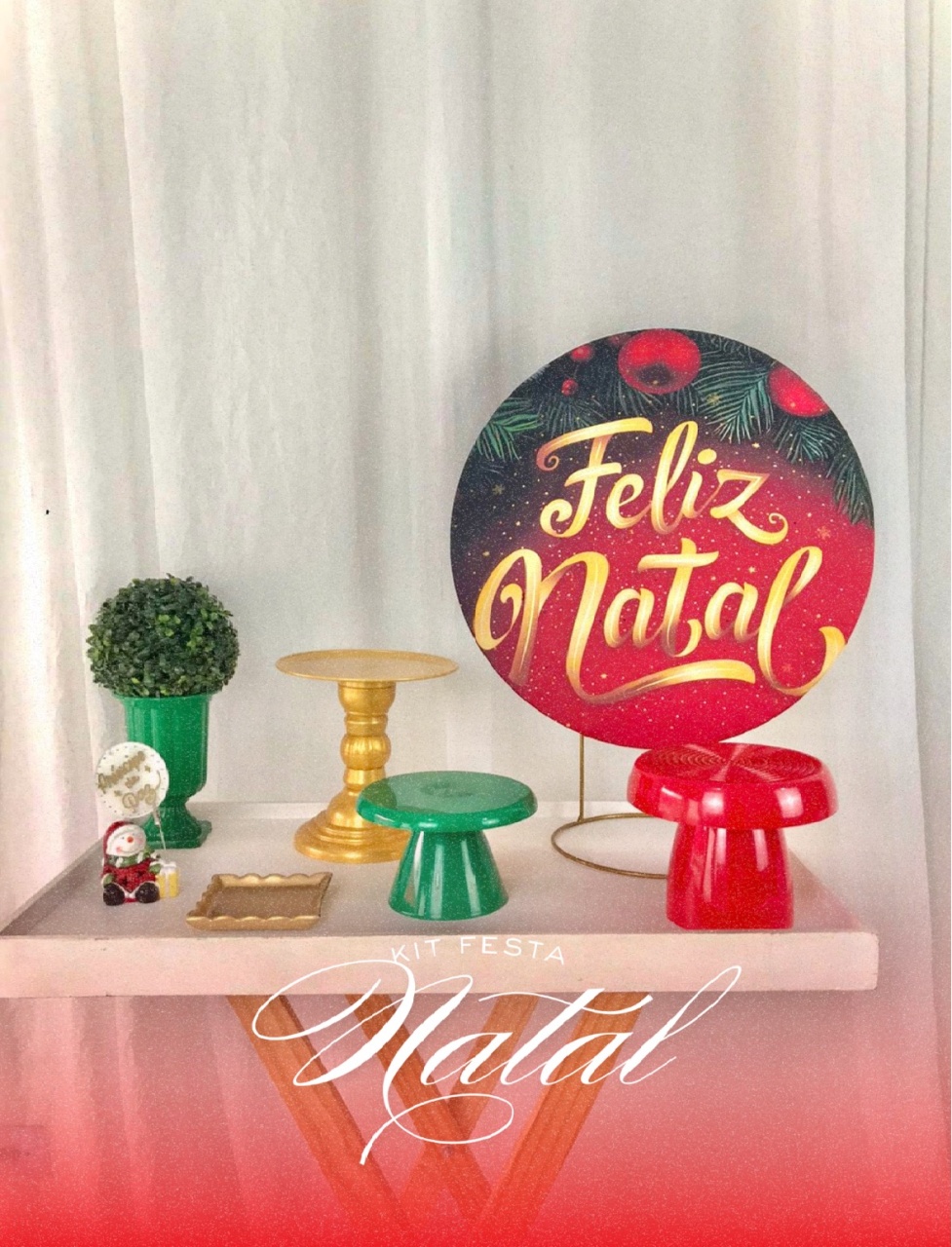 Natal - Kit Mesa  Ii - Tetris Festa 