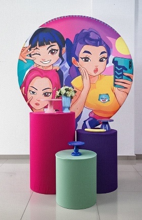 Guerreiras Do Kpop Huntrix  - Promocional - Tetris Festa 