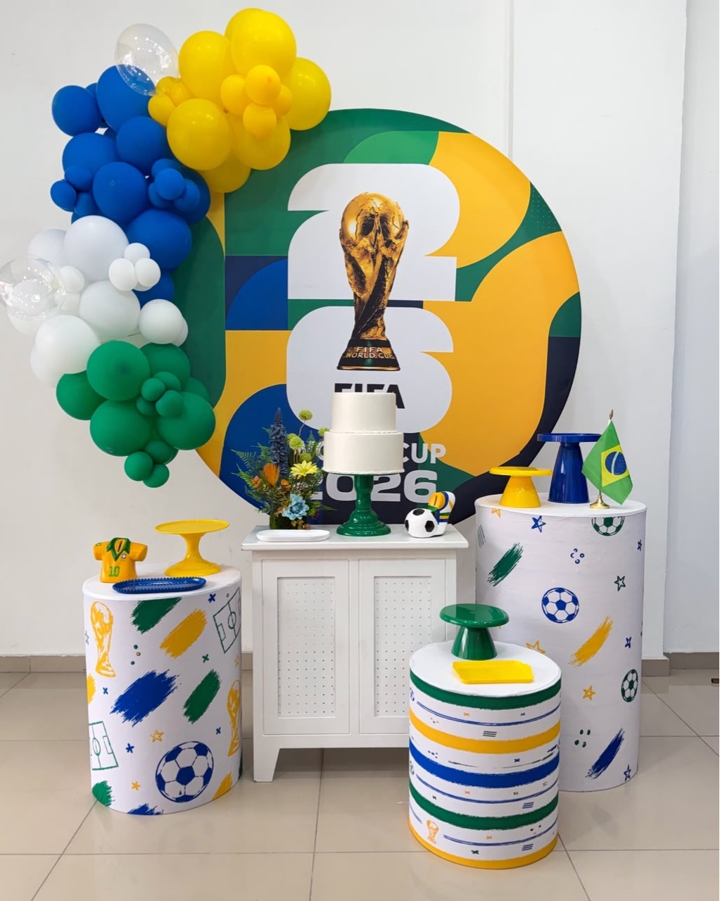 Futebol Copa Fifa 2026 - Ouro - Tetris Festa 