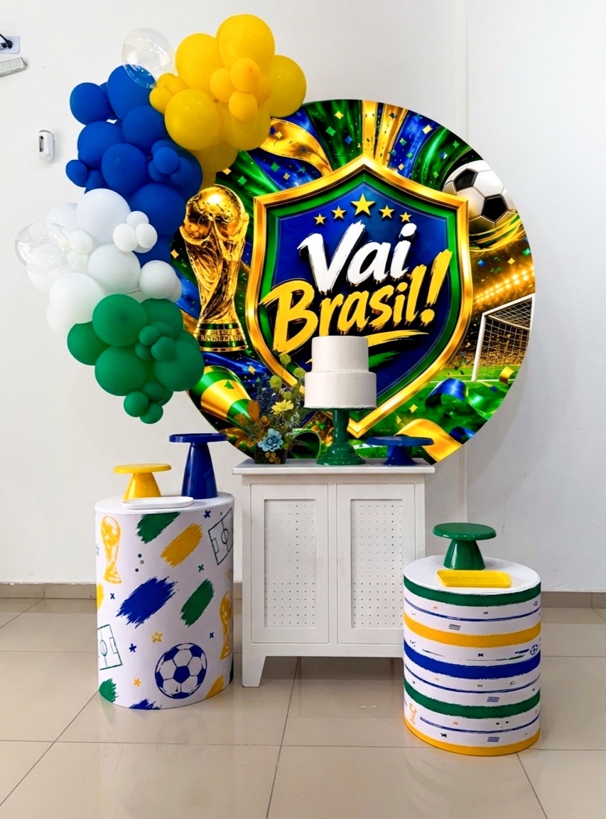 Futebol Vai Brasil - Prata - Tetris Festa 