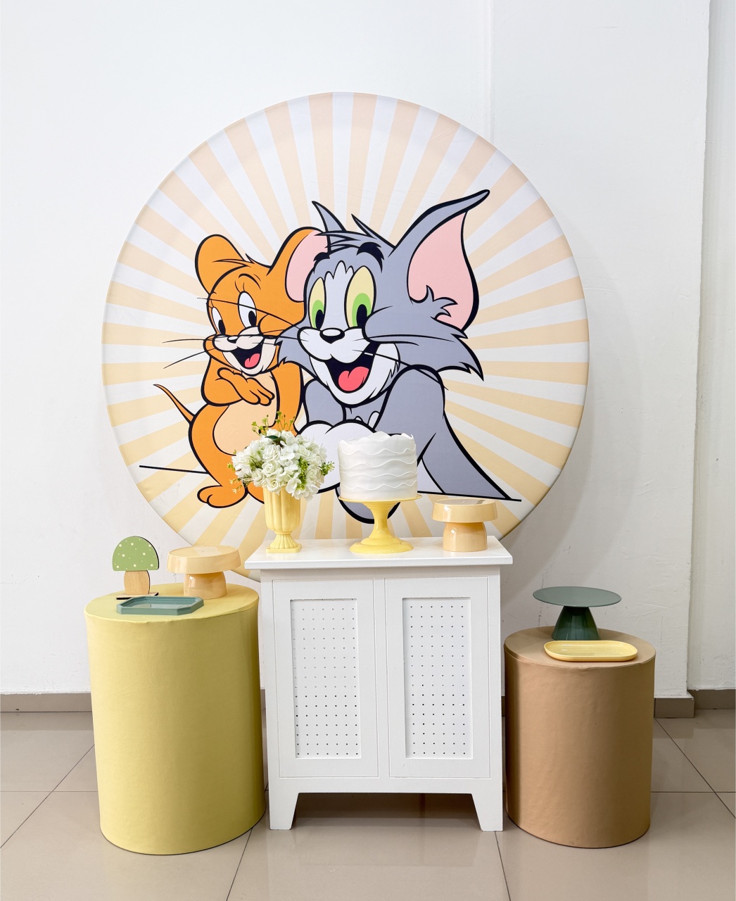 Tom E Jerry - Prata - Tetris Festa 